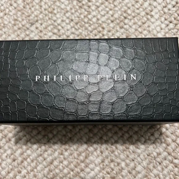 AUTH Philipp Plein Black/Brown Tortoise Sunglasses  display picture 1